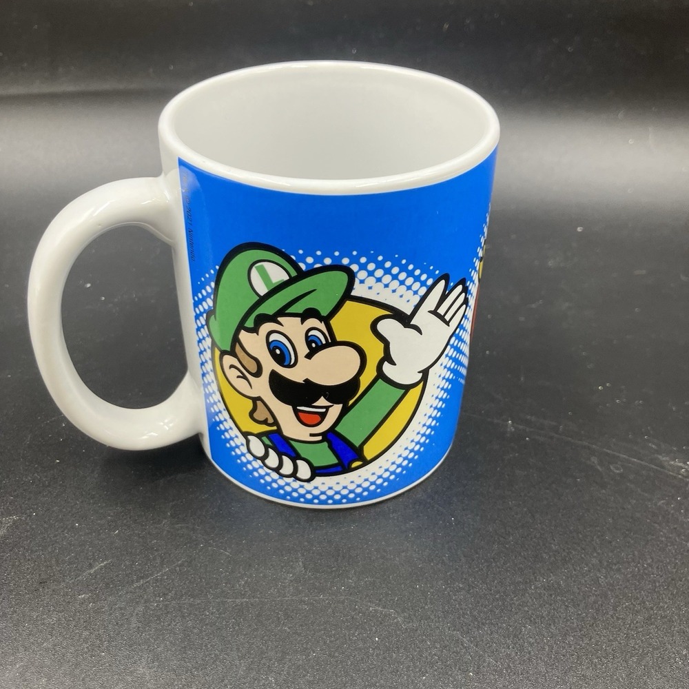 Super Mario Luigi And Princess‎ Peach Nitendo Coffee Mug, Hot Coco, Hot Tea Mug